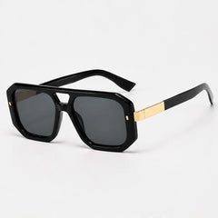 Solaro Geometric Shades - Noir Fade - Sunglasses - Hendlys - Image 1