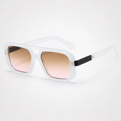 Solaro Geometric Shades - Blanca - Sunglasses - Hendlys - Image 1