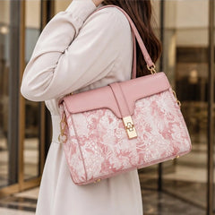 Sorelia Botanical Handbag - Rosette - botanical print - Hendlys - Image 5