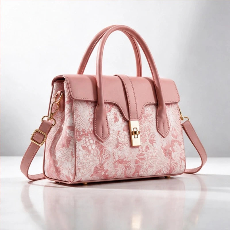 Sorelia Botanical Handbag - Rosette - Handbags - Hendlys - Image 1
