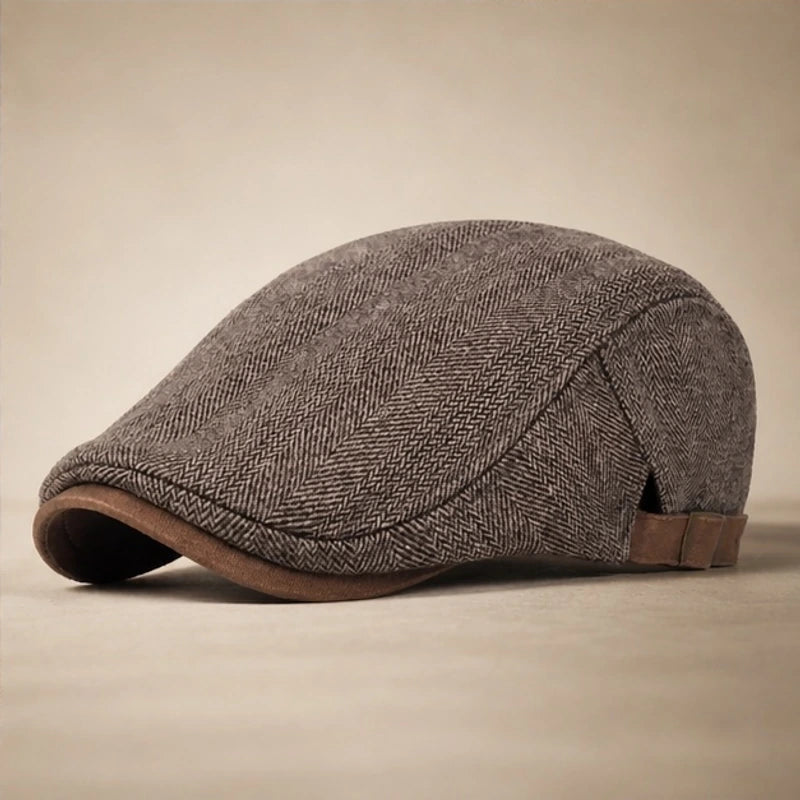 The Birmingham Snap Cap - Brown - Hat - Hendlys - Image 1