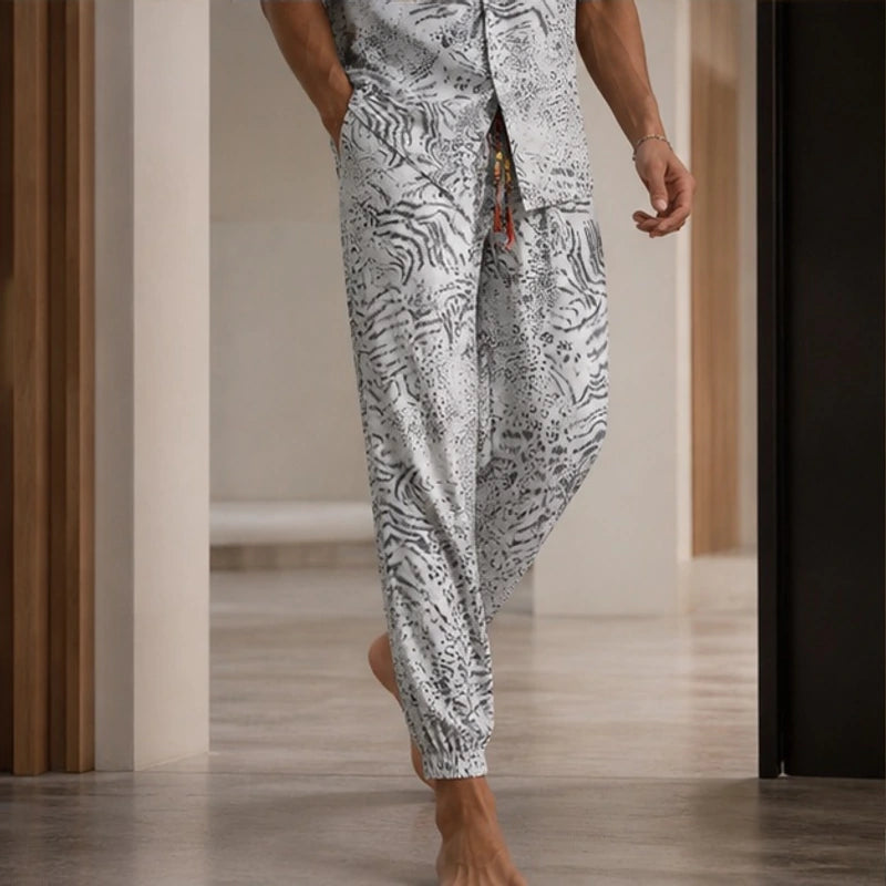 Tokako Relaxed Shirt & Pant Set - White - outfit set - Hendlys - Image 2
