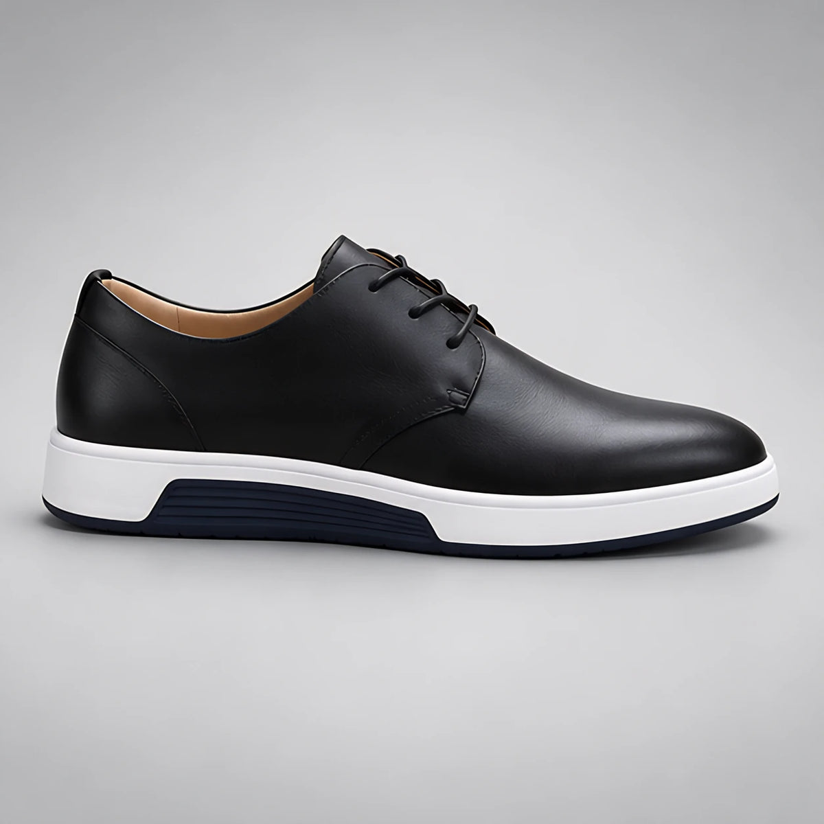 Torin Men's Orthopedic Leather Derby Shoes - Black - Shoes - Hendlys - Image 4