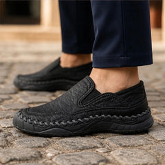 Torrance Leather Loafers - Black - Shoes - Hendlys - Image 1