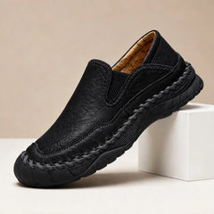 Torrance Leather Loafers - Black - slip-on shoes - Hendlys - Image 4