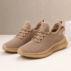 Truett Knit Mesh Sneaker - Camel - mesh sneakers - Hendlys - Image 4