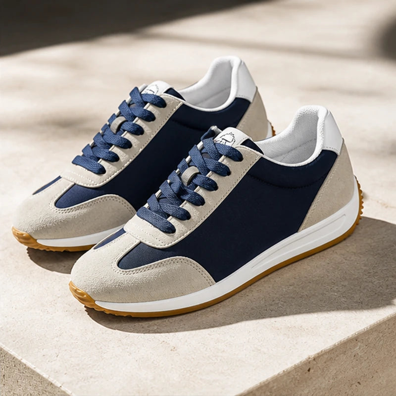 Orbital Retro Sneakers - Blue - mens sneakers - Hendlys - Image 2