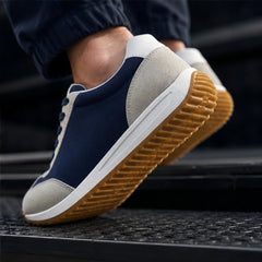 Orbital Retro Sneakers - Blue - mens shoes - Hendlys - Image 6