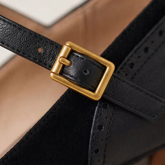 Vilano Duo Heels - Black - cushioned insole - Hendlys - Image 7