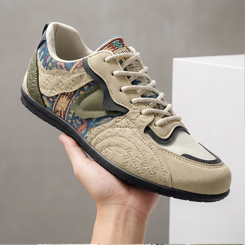 Ashford Heritage Court Sneaker - Beige - Sneakers - Hendlys - Image 1