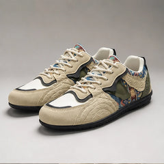 Ashford Heritage Court Sneaker - Beige - men's sneakers - Hendlys - Image 2