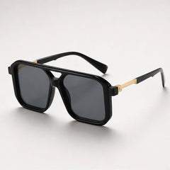 Valmont Statement Shades - Black Gold - Sunglasses - Hendlys - Image 1