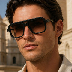 Valmont Statement Shades - Leopard Black - leopard print - Hendlys - Image 3