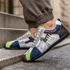 Vanta Racer Sneakers - Blue - retro sneakers - Hendlys - Image 3