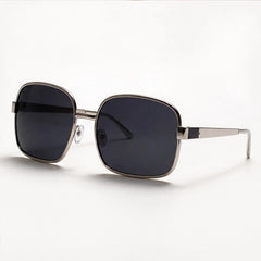 Veylan Square Aviator Sunglasses - Black - Sunglasses - Hendlys - Image 1