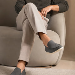 Bexley Hand-Burnished Leather Loafer - Gray - leather loafers - Hendlys - Image 4