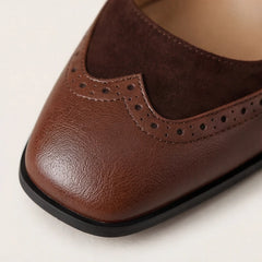 Vilano Duo Heels - Brown - buckle strap - Hendlys - Image 6