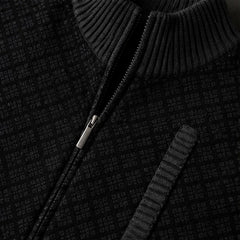 Westbury Zip Knit Sweater - Black - Product Type: Sweaters - Hendlys - Image 4