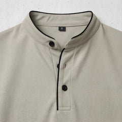 Jenson Polo Shirt - Grey - men's polo - Hendlys - Image 1
