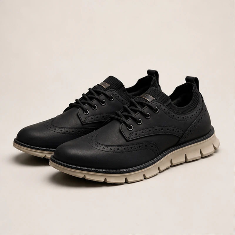Peterson Suede Sneakers - Black - Sneakers - Hendlys - Image 1