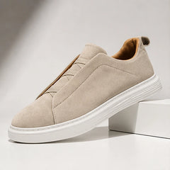 Altman Suede Sneakers - Beige - men's sneakers - Hendlys - Image 2