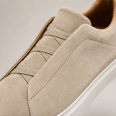 Altman Suede Sneakers - Beige - casual sneakers - Hendlys - Image 6