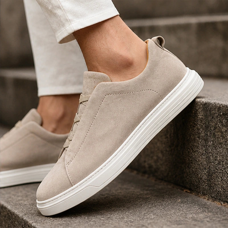 Altman Suede Sneakers - Beige - suede sneakers - Hendlys - Image 3