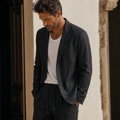 Palma 2-Piece Linen Set - Classic Black - two piece set - Hendlys - Image 4